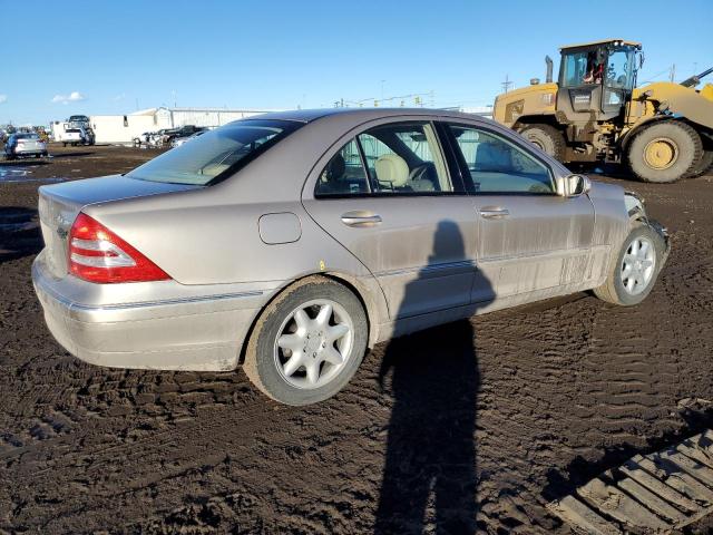 WDBRF84J83F377537 - 2003 MERCEDES-BENZ C 320 4MATIC GOLD photo 3