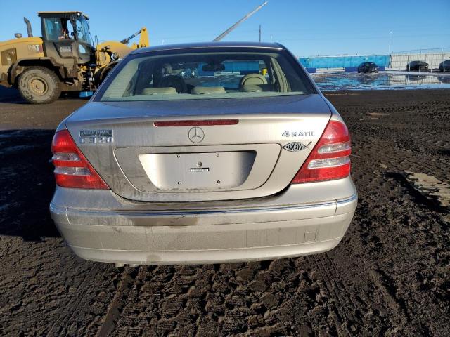 WDBRF84J83F377537 - 2003 MERCEDES-BENZ C 320 4MATIC GOLD photo 6