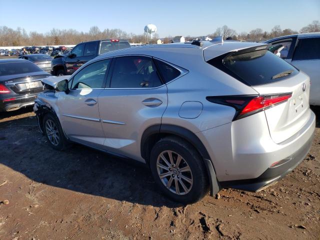 JTJBARBZ5K2191294 - 2019 LEXUS NX 300 BASE ვერცხლისფერი ფოტო 2