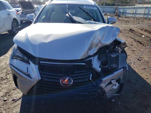 JTJBARBZ5K2191294 - 2019 LEXUS NX 300 BASE ვერცხლისფერი ფოტო 5