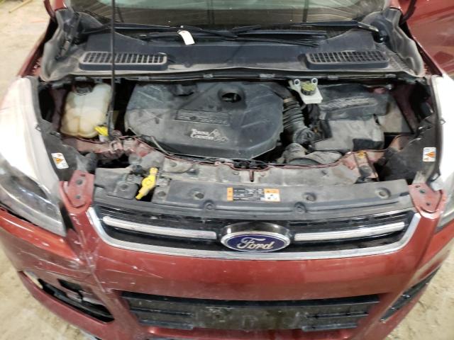 1FMCU0J91EUB06757 - 2014 FORD ESCAPE TITANIUM MAROON photo 12