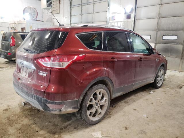 1FMCU0J91EUB06757 - 2014 FORD ESCAPE TITANIUM MAROON photo 3