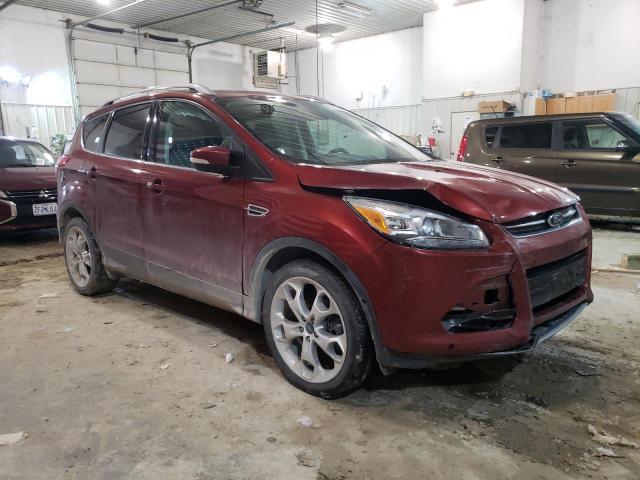 1FMCU0J91EUB06757 - 2014 FORD ESCAPE TITANIUM MAROON photo 4