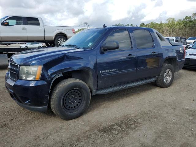 3GNEC12J99G262477 - 2009 CHEVROLET AVALANCHE C1500  LS BLUE photo 1