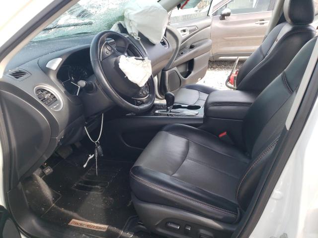 5N1DR2MN9KC627141 - 2019 NISSAN PATHFINDER S WHITE photo 7