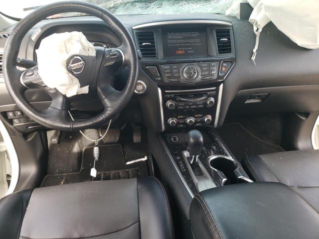 5N1DR2MN9KC627141 - 2019 NISSAN PATHFINDER S WHITE photo 8