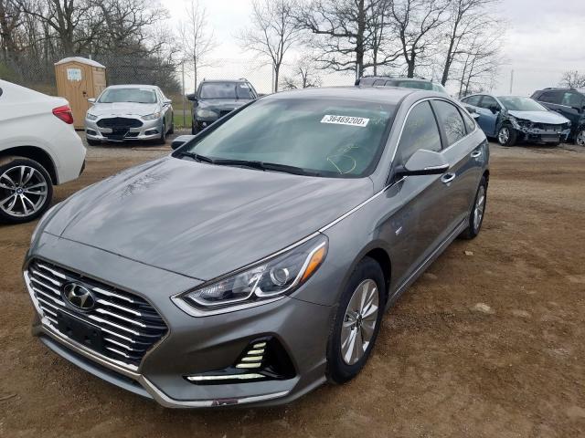 KMHE24L31JA079778 - 2018 HYUNDAI SONATA HYBRID  photo 2