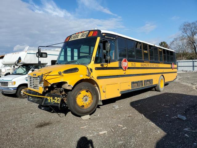 4UZABRDTXCCAZ8530 - 2012 FREIGHTLINER CHASSIS B2B YELLOW photo 2