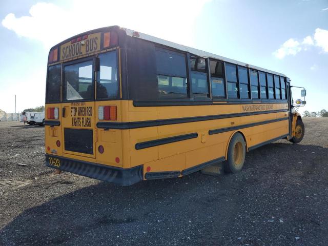 4UZABRDTXCCAZ8530 - 2012 FREIGHTLINER CHASSIS B2B YELLOW photo 4