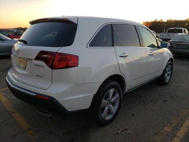 2HNYD2H67AH507867 - 2010 ACURA MDX TECHNOLOGY 白色 照片 3