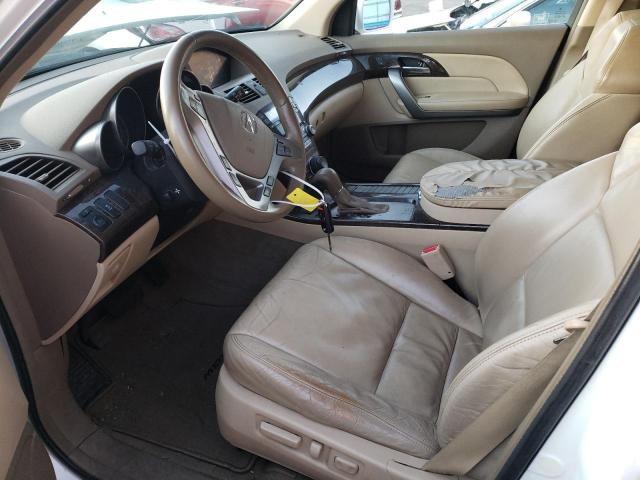 2HNYD2H67AH507867 - 2010 ACURA MDX TECHNOLOGY 白色 照片 7