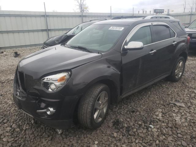 2GNALDEK1E6151027 - 2014 CHEVROLET EQUINOX LTZ CHARCOAL photo 1