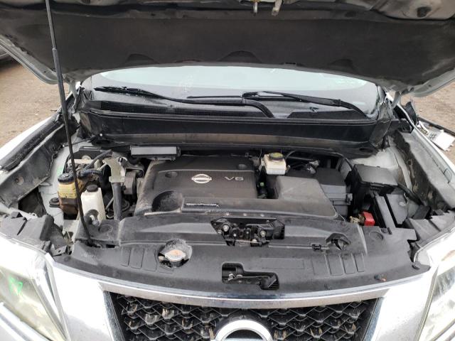 5N1AR2MM2DC635160 - 2013 NISSAN PATHFINDER S SILVER photo 11