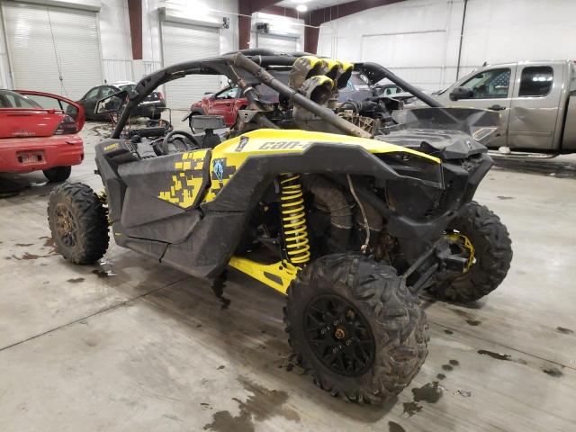 3JBVRAY27KK000308 - 2019 CAN-AM MAVERICK X MR TURBO YELLOW photo 3