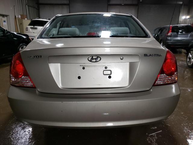 KMHDN46D56U246611 - 2006 HYUNDAI ELANTRA GLS TAN photo 6