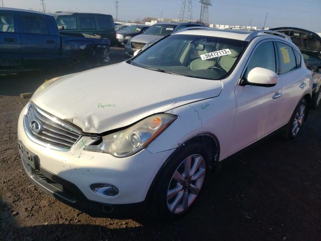 JNKAJ09F58M359615 - 2008 INFINITI EX35 BASE Սպիտակ լուսանկար 1