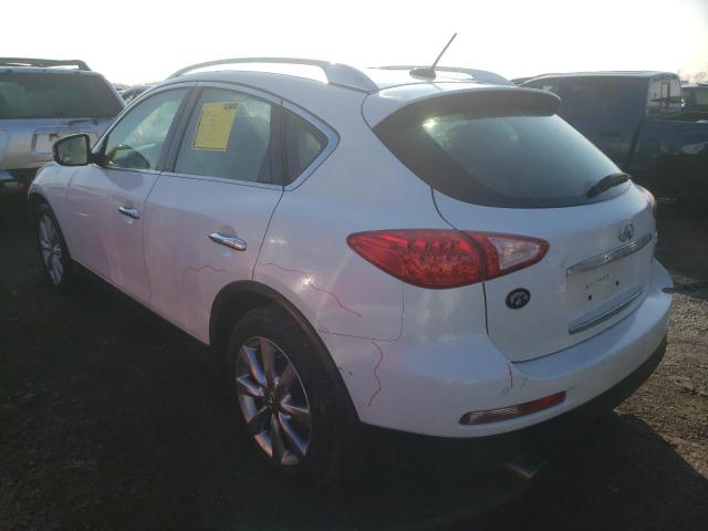 JNKAJ09F58M359615 - 2008 INFINITI EX35 BASE Սպիտակ լուսանկար 2