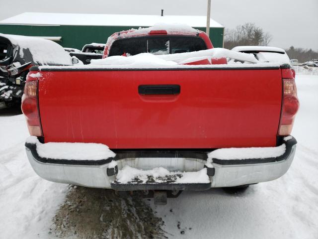 5TEMU52N75Z107551 - 2005 TOYOTA TACOMA DOUBLE CAB LONG BED RED photo 6