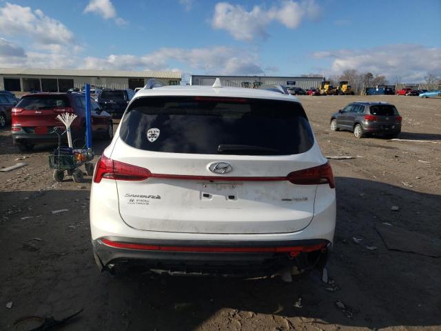 KM8S5DA13MU002957 - 2021 HYUNDAI SANTA FE LIMITED WHITE photo 6