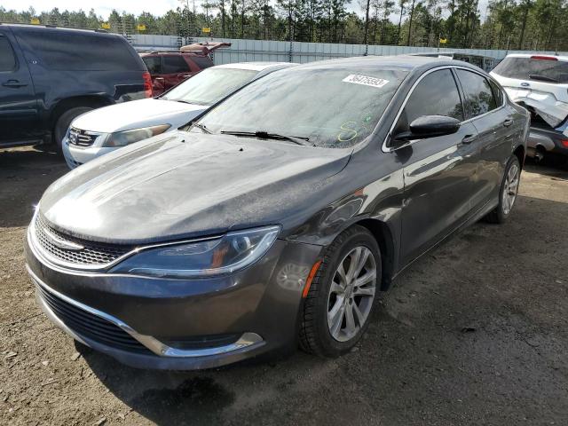 1C3CCCAB3FN563260 - 2015 CHRYSLER 200 LIMITED GRAY photo 1