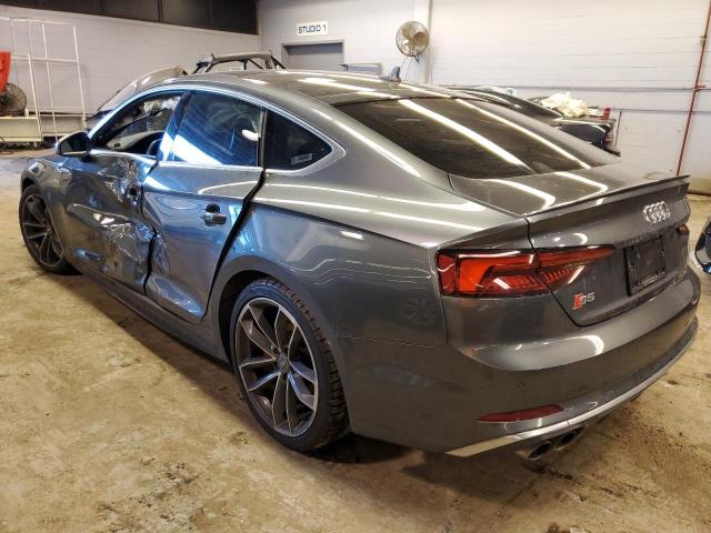 WAUC4CF59JA044254 - 2018 AUDI S5 PRESTIGE GRAY photo 2