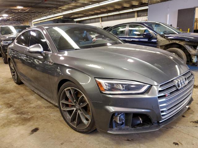 WAUC4CF59JA044254 - 2018 AUDI S5 PRESTIGE GRAY photo 4