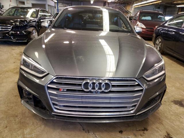 WAUC4CF59JA044254 - 2018 AUDI S5 PRESTIGE GRAY photo 5