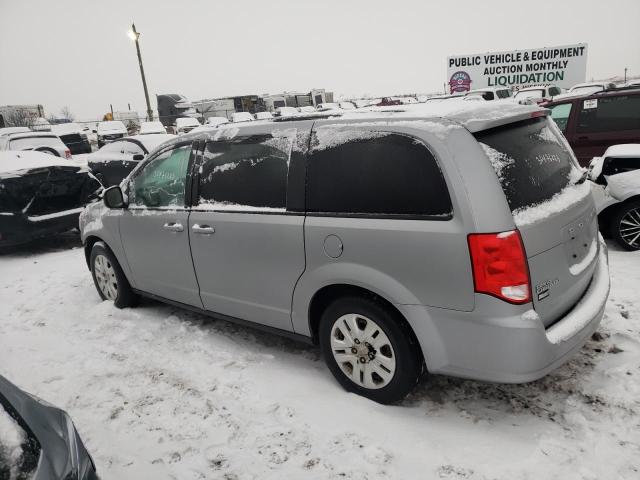 2C4RDGBG0HR884361 - 2017 DODGE GRAND CARA SE SILVER photo 2