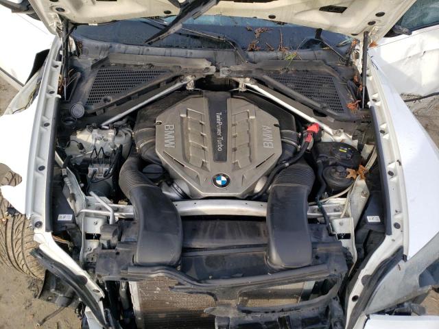 5UXZV8C59BL418944 - 2011 BMW X5 XDRIVE50I WHITE photo 11
