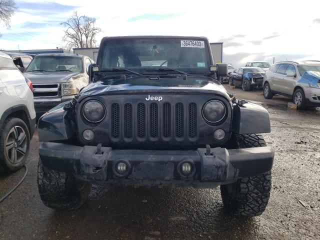 1C4HJWEG0EL164086 - 2014 JEEP WRANGLER U SAHARA BLACK photo 5