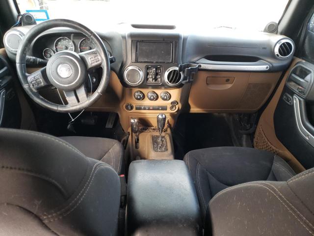 1C4HJWEG0EL164086 - 2014 JEEP WRANGLER U SAHARA BLACK photo 8