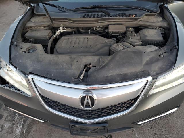 5FRYD4H47EB030724 - 2014 ACURA MDX TECHNOLOGY GRAY photo 12