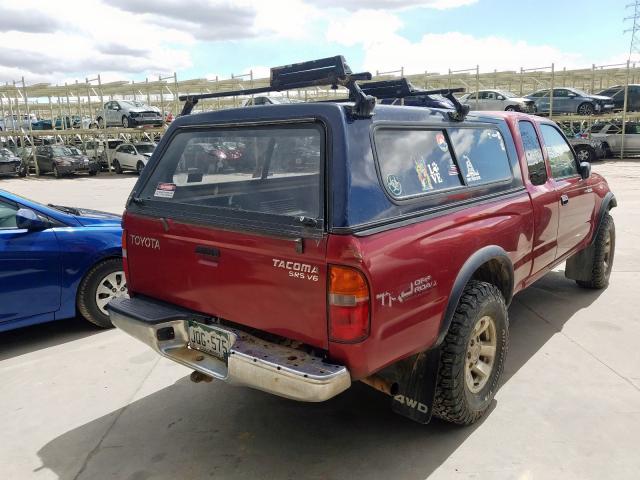 4TAWN72N6XZ437726 - 1999 TOYOTA TACOMA XTRACAB  photo 4