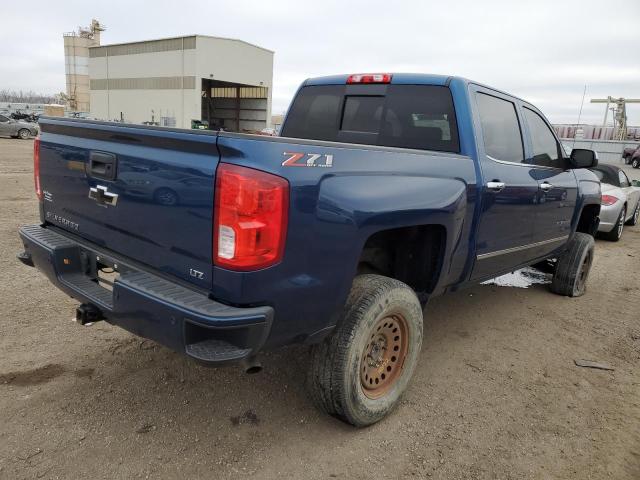 3GCUKSEC9JG428074 - 2018 CHEVROLET SILVERADO K1500 LTZ BLUE photo 3