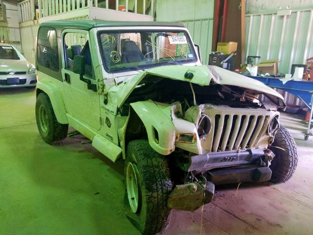 1J4FA59S01P362843 - 2001 JEEP WRANGLER / TJ SAHARA  photo 1