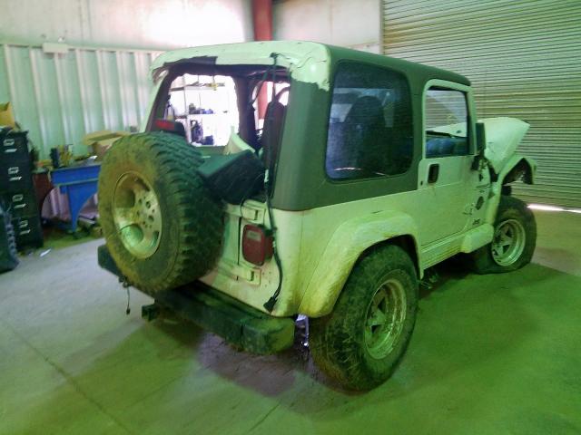 1J4FA59S01P362843 - 2001 JEEP WRANGLER / TJ SAHARA  photo 4