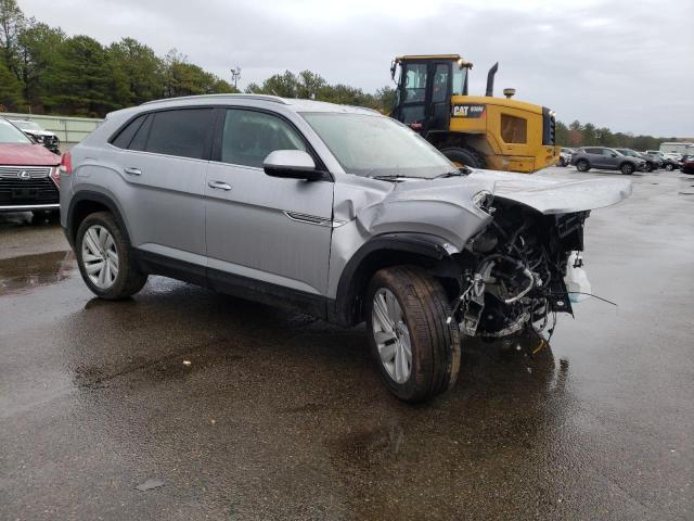 1V2HC2CAXNC218963 - 2022 VOLKSWAGEN ATLAS CROS SE SILVER photo 4