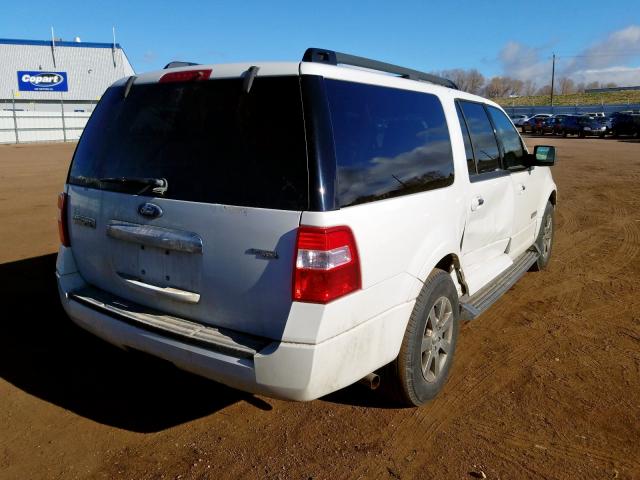 1FMFK16578LA01861 - 2008 FORD EXPEDITION EL XLT  photo 4