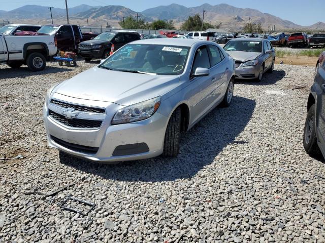 1G11D5SR5DF346705 - 2013 CHEVROLET MALIBU 1LT SILVER photo 2