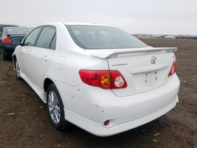 2T1BU4EE7AC514802 - 2010 TOYOTA COROLLA BASE  photo 3