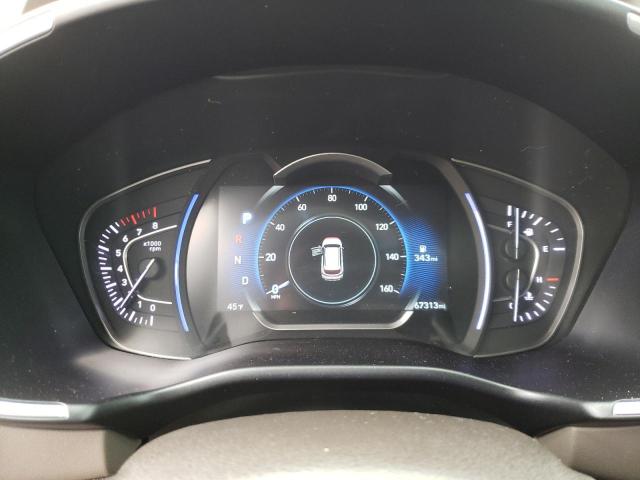 5NMS33AD6KH019755 - 2019 HYUNDAI SANTA FE SEL Սև լուսանկար 9