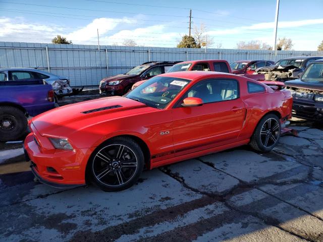 1ZVBP8CF3D5216367 - 2013 FORD MUSTANG GT RED photo 1