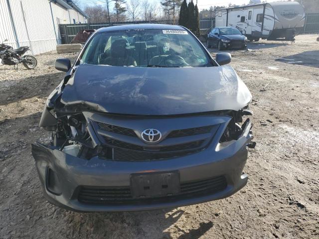 2T1BU4EE2BC574200 - 2011 TOYOTA COROLLA BASE GRAY photo 5