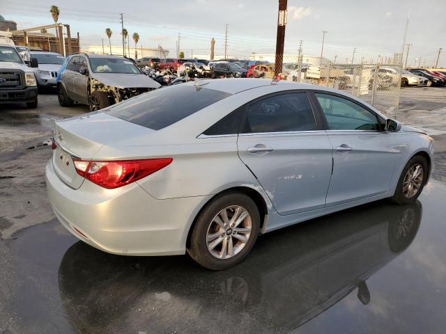 5NPEB4AC4BH282889 - 2011 HYUNDAI SONATA GLS BLUE photo 3