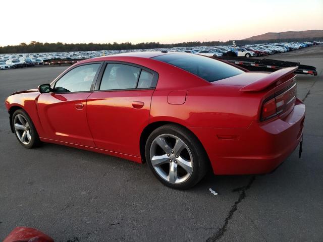 2C3CDXHG1CH135682 - 2012 DODGE CHARGER SXT RED photo 2