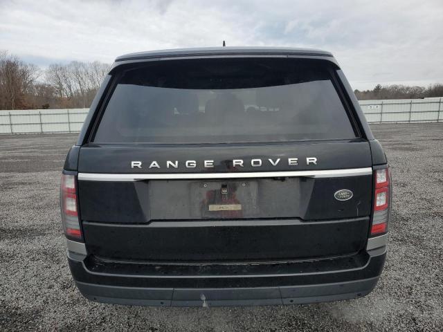 SALGR2PF2GA312439 - 2016 LAND ROVER RANGE ROVE BLACK photo 6