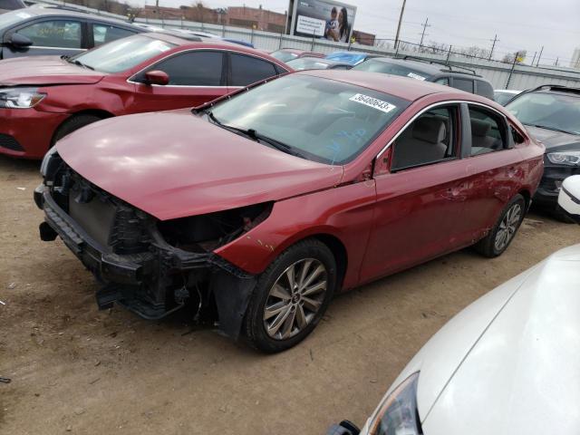 5NPE34AF0GH388934 - 2016 HYUNDAI SONATA SPORT Rot Foto 1