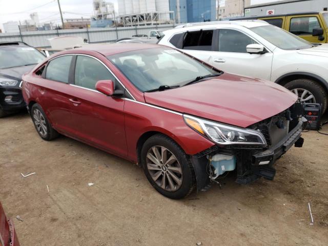 5NPE34AF0GH388934 - 2016 HYUNDAI SONATA SPORT Rot Foto 4