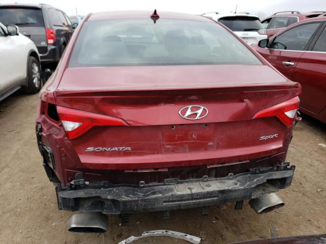 5NPE34AF0GH388934 - 2016 HYUNDAI SONATA SPORT Rot Foto 6