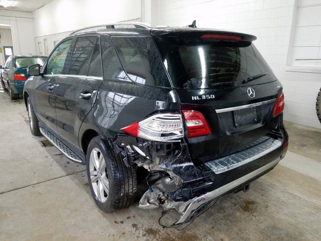 4JGDA5HB8EA420944 - 2014 MERCEDES-BENZ ML 350 4MATIC  photo 3